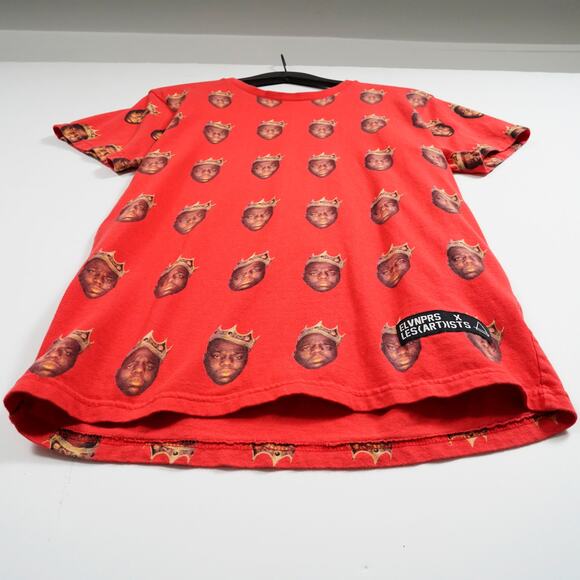 Eleven Paris Biggie 97 Graphic T Shirt Red Notorious B.I.G. Mens S - Picture 3 of 8